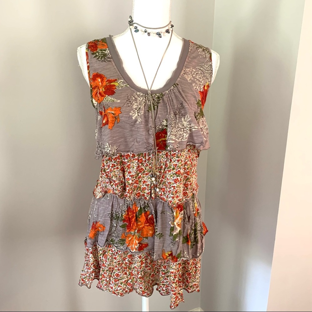 Layered Anthropologie Top